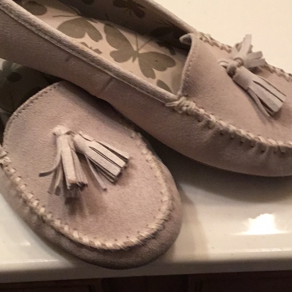 Lands End Suede tasseled Loafers - Picture 6 of 11